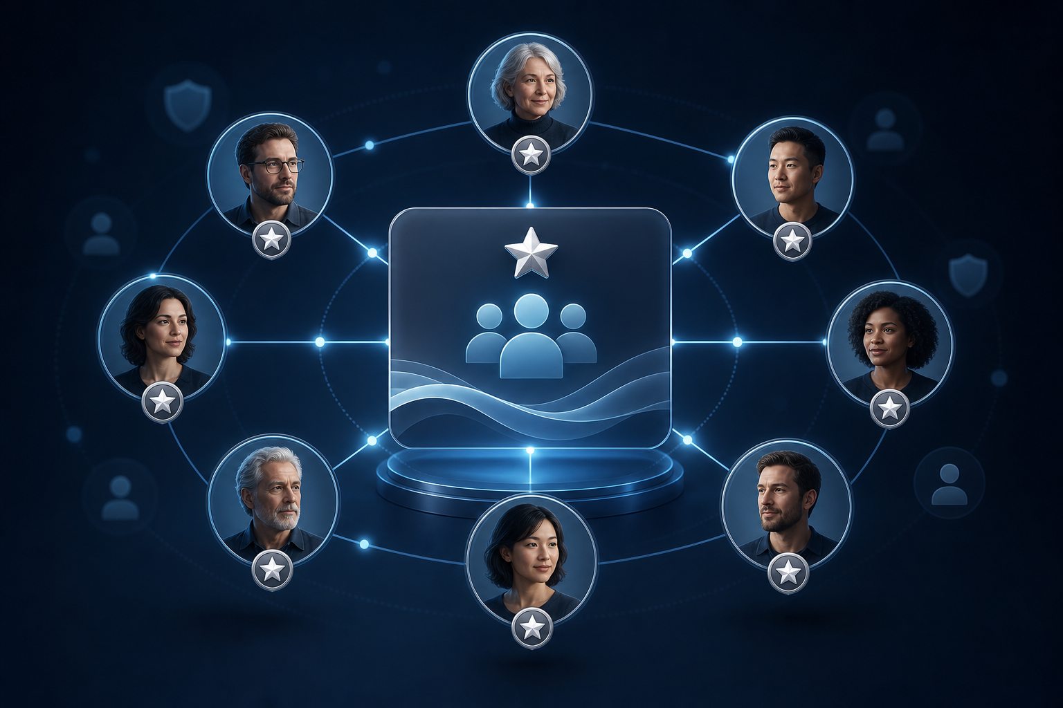 Visual representing a Telegram community made up of Premium subscribers